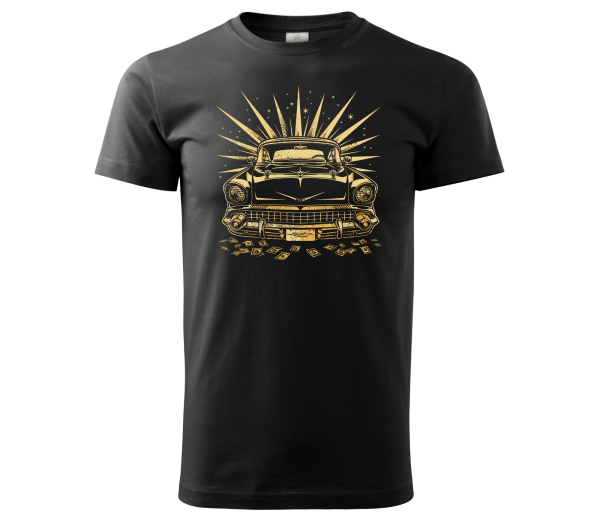 Мъжка тениска "Gold car"