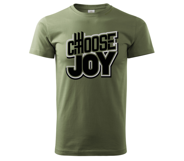 Мъжка тениска "Choose joy"