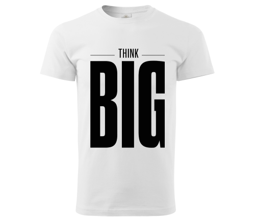 Мъжка тениска "Think big"